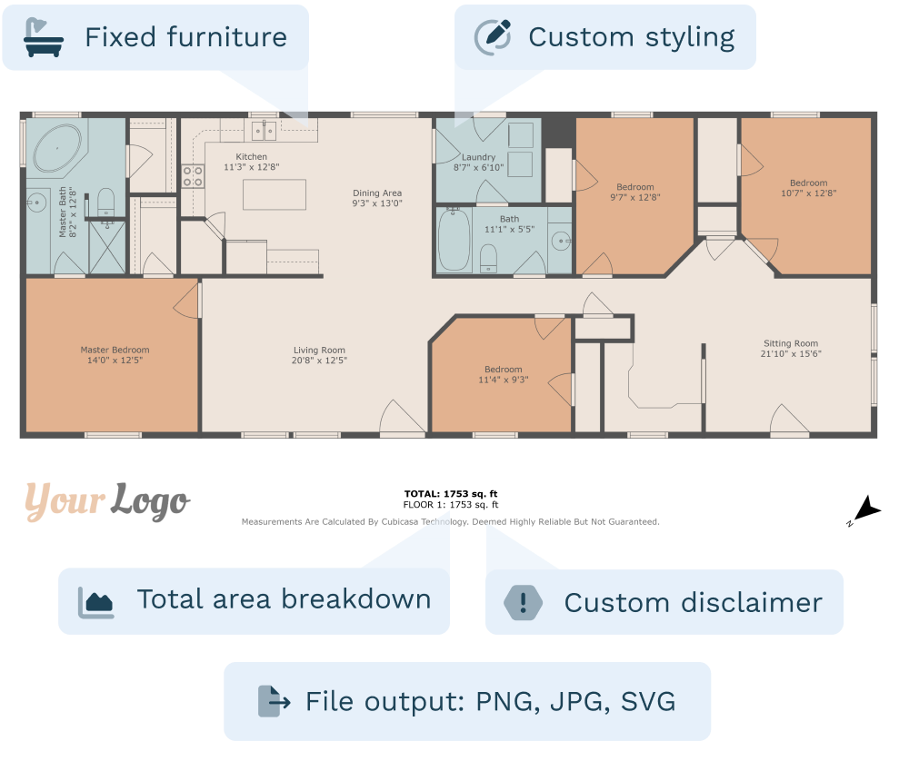 Plus Floor Plan Features