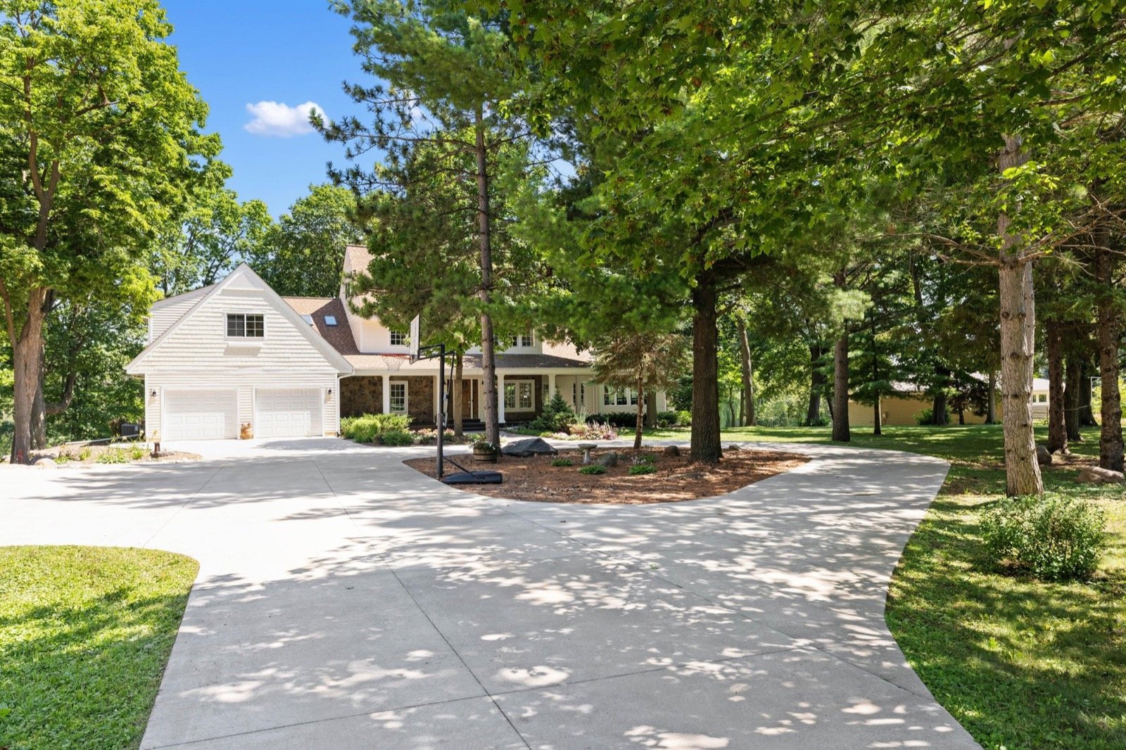 Wooded approach