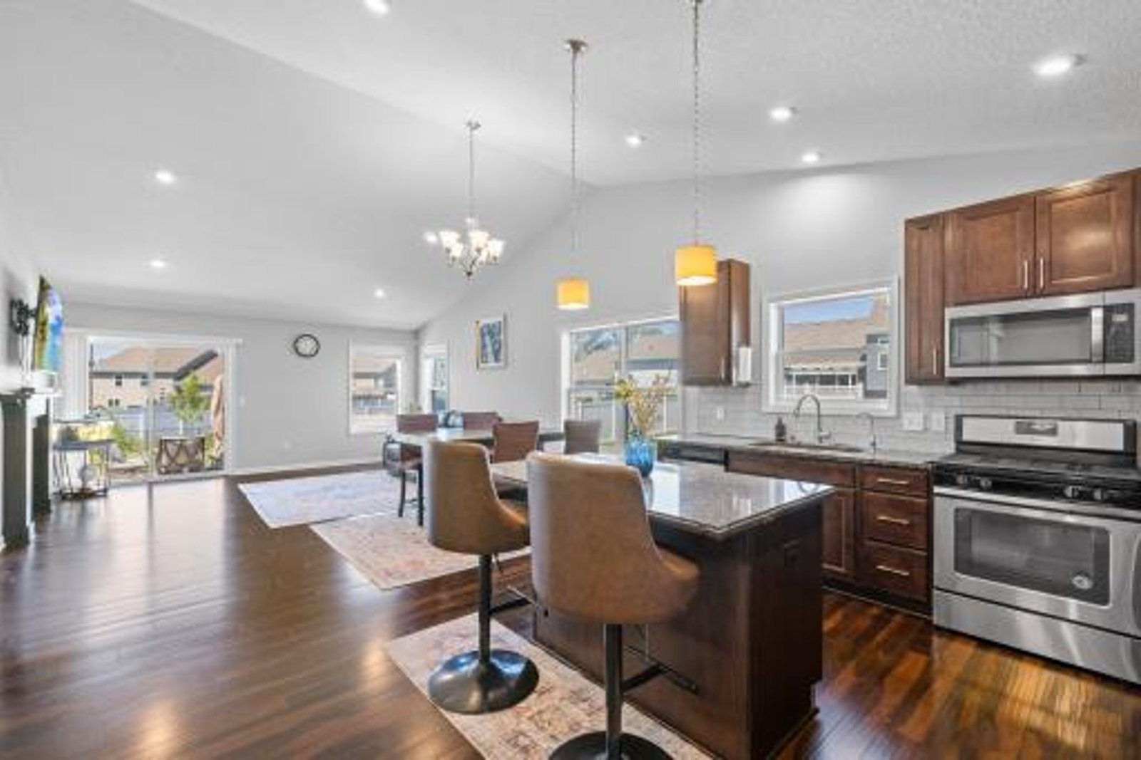 13772 Apollo Wy — kitchen island and stainless appliances