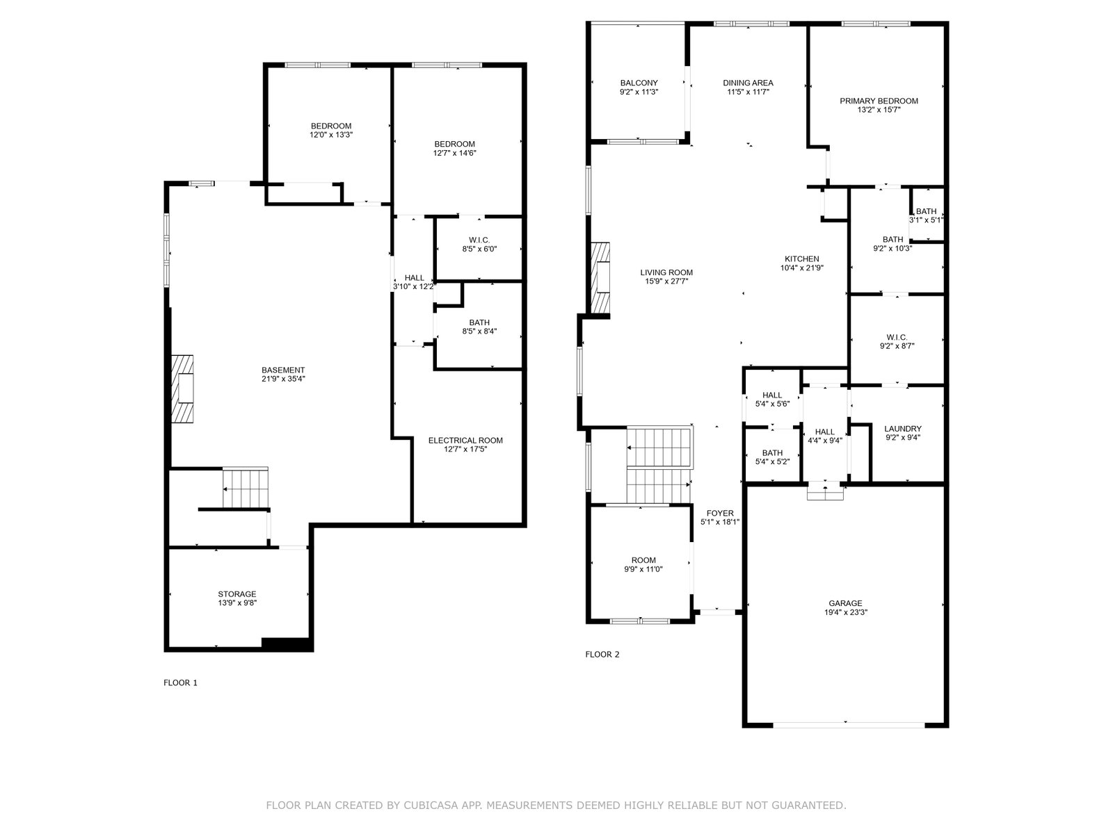 Floor plan example